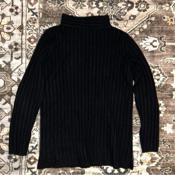 Talbots Dark Knit Sweater - Picture 3 of 4